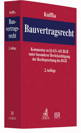 Bauvertragsrecht - 