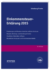 Einkommensteuer-Erklärung 2015 - Martin Schalburg, Tobias Franke