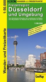 Düsseldorf und Umgebung Wander- und Freizeitkarte 1:50.000 - 