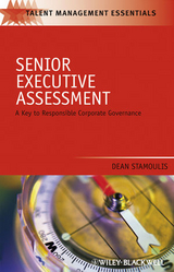 Senior Executive Assessment - Dean Stamoulis