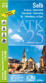 ATK25-C14 Selb (Amtliche Topographische Karte 1:25000)