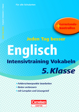 Jeden Tag besser - Englisch Intensivtraining Vokabeln 5. Klasse - Seidl, Brigitte; Preedy, Ingrid