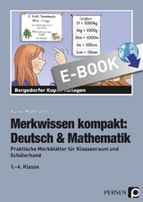 Merkwissen kompakt: Deutsch & Mathematik - Karin Hohmann