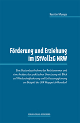 Förderung und Erziehung im JStVollzG NRW - Kerstin Murges