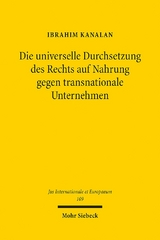 Die universelle Durchsetzung des Rechts auf Nahrung gegen transnationale Unternehmen - Ibrahim Kanalan