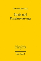 Streik und Daseinsvorsorge - Walter Hänsle