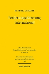 Forderungsabtretung International - Hendric Labonté