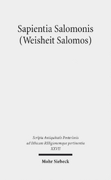 Sapientia Salomonis (Weisheit Salomos) - 