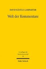 Welt der Kommentare - David Kästle-Lamparter