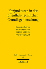 Konjunkturen in der öffentlich-rechtlichen Grundlagenforschung - 