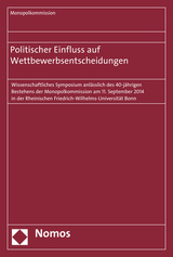 Politischer Einfluss auf Wettbewerbsentscheidungen - 