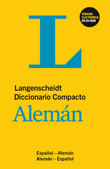 Langenscheidt Diccionario Compacto Alemán - Buch und CD-ROM - 