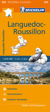 Michelin Karte Languedoc-Roussillon - 