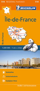 Michelin Karte Ile-de-France