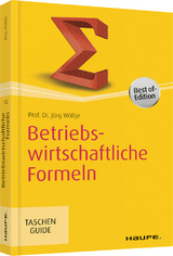 Betriebswirtschaftliche Formeln - Wöltje, Jörg