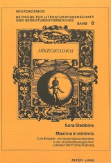 Maxima in Minimis - Sara Stebbins