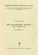 Die Psaumis-Oden Pindars - Walter Mader