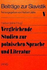 Vergleichende Studien zur polnischen Sprache und Literatur