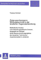 Zielgruppenbezogene Wirkungskontrolle in der ländlichen Regionalentwicklung - Thomas Krimmel