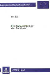 EG-Kompetenzen für den Rundfunk - Udo Bux