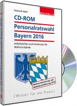 CD-ROM Personalratswahl Bayern 2016 - Wolf, Helmuth