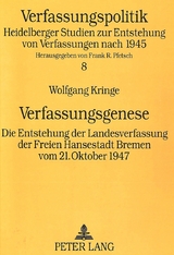 Verfassungsgenese - Wolfgang Kringe