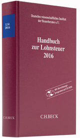 Handbuch zur Lohnsteuer 2016 - Deutsches wissenschaftliches Institut der Steuerberater e.V.