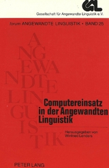 Computereinsatz in der Angewandten Linguistik - 