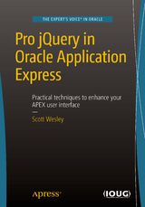 Pro jQuery in Oracle Application Express - Scott Wesley