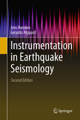 Instrumentation in Earthquake Seismology - Havskov, Jens; Alguacil, Gerardo