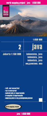 Reise Know-How Landkarte Java (1:650.000) - Indonesien 2 - Reise Know-How Verlag Peter Rump, Reise Know-How Verlag