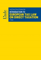 Introduction to European Tax Law on Direct Taxation - 