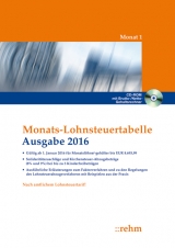 Monats-Lohnsteuertabelle 2016 - 