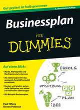 Businessplan für Dummies - Paul Tiffany, Steven D. Peterson