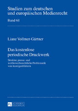 Das kostenlose periodische Druckwerk - Liane Vollmer-Gärtner