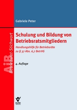 Schulung und Bildung von Betriebsratsmitgliedern - Gabriele Peter