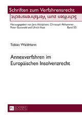 Annexverfahren im Europäischen Insolvenzrecht - Tobias Waldmann