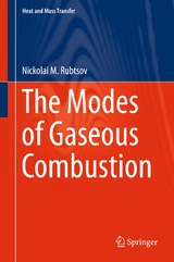 The Modes of Gaseous Combustion - Nickolai M. Rubtsov