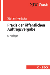 Praxis der öffentlichen Auftragsvergabe - Hertwig, Stefan