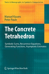 The Concrete Tetrahedron - Manuel Kauers, Peter Paule