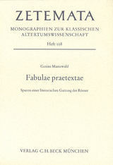 Fabulae Praetextae - Gesine Manuwald