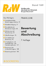 Bewertung und Abschreibung - Manfred Frank, Günter Link