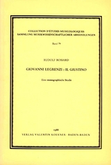 Giovanni Legrenzi - Il Giustino - Rudolf Bossard