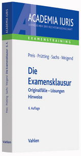 Die Examensklausur - 