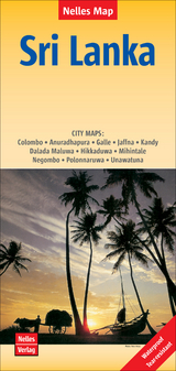 Nelles Map Landkarte Sri Lanka - 