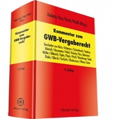 Kommentar zum GWB-Vergaberecht - Kulartz, Hans-Peter; Kus, Alexander; Porz, Norbert; Prieß, Hans-Joachim