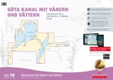 Sportbootkarten Satz 14: Götakanal mit Vänern und Vättern (Ausgabe 2016/2017) - 