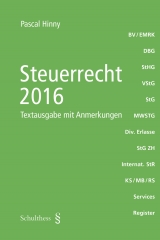 Steuerrecht 2016 - Hinny, Pascal