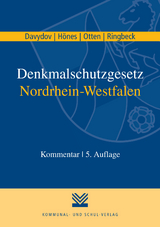 Denkmalschutzgesetz Nordrhein-Westfalen - Dimitrij Davydov, Ernst R Hönes, Thomas Otten, Birgitta Ringbeck