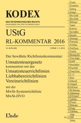 KODEX UStG-Richtlinien-Kommentar 2016 - Pernegger, Robert; Doralt, Werner